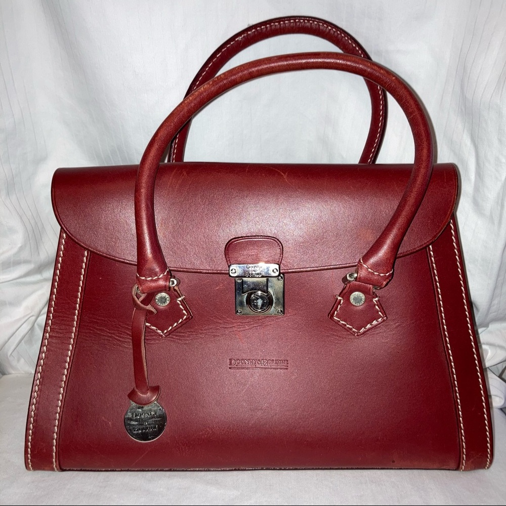 Dooney & Bourke small a-line leather handbag
